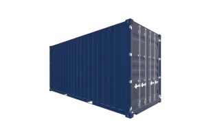 20 Fuß HighCube DD Container - Foto Screenshot - Vorne Rechts