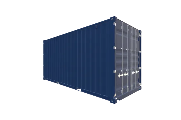 20 Fuß HighCube DD Container - Foto Screenshot - Vorne Rechts