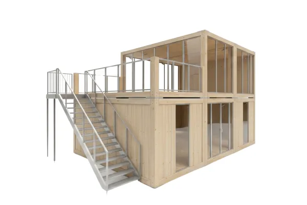 Woodline | Entwurf 219 - Foto Woodline | Entwurf 219 - Holzmodul
