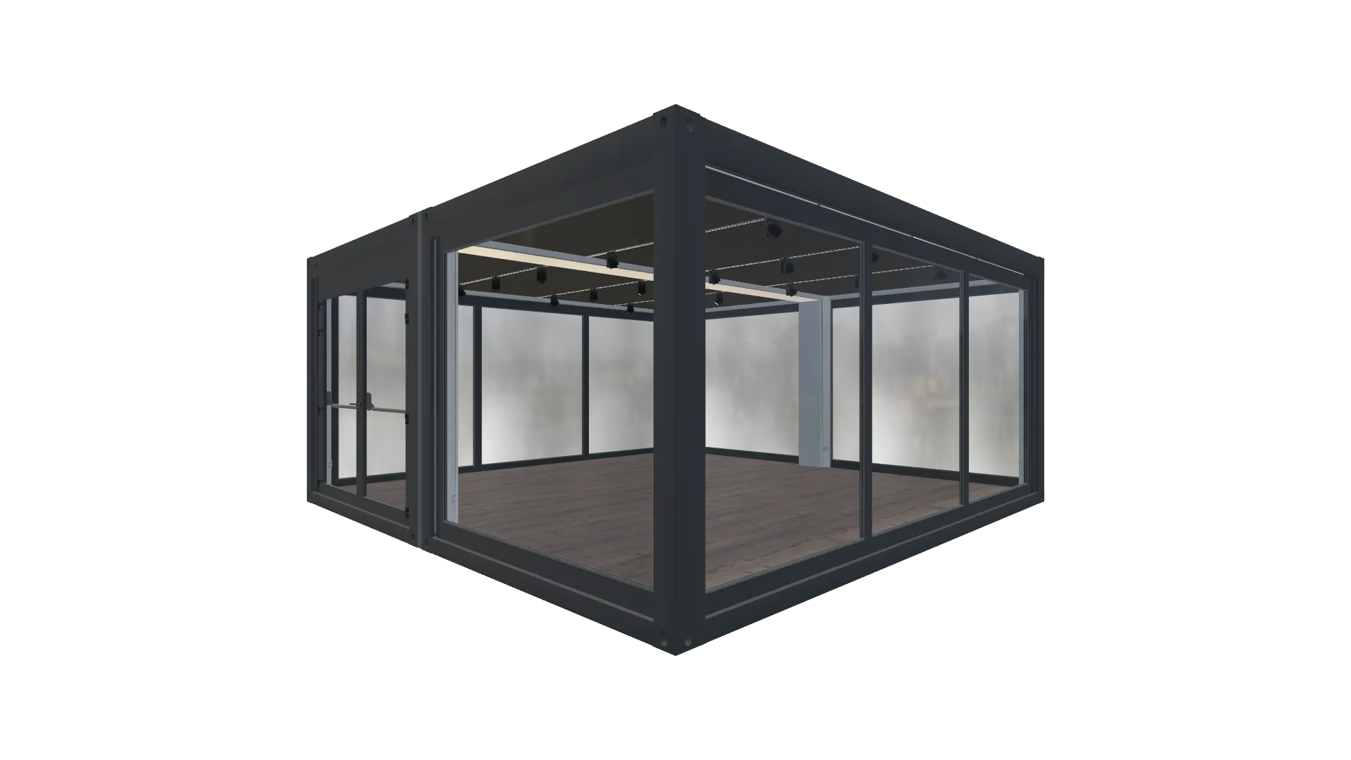 Showroom Eventcontainer 128 Screenshot - Vorne Links Showroom Eventcontainer 128 Screenshot - Vorne Links