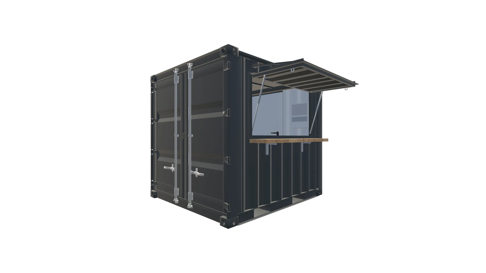 Pfandrückgabe-Container – Mobile Becherrückgabe für Messen & Events Screenshot - Vorne Links Pfandrückgabe-Container – Mobile Becherrückgabe für Messen & Events Screenshot - Vorne Links