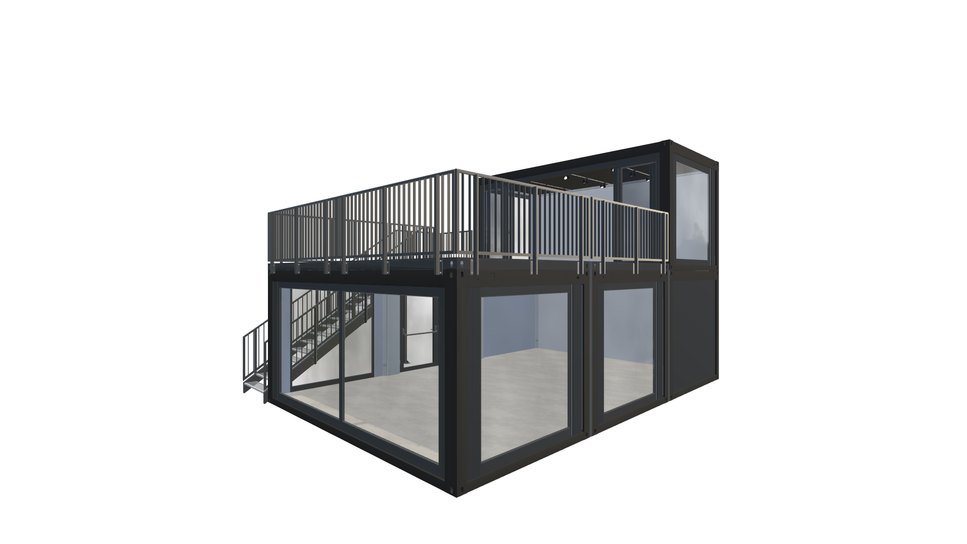 Roadshow Container Entwurf 94 Screenshot - Vorne Rechts