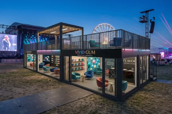 Festivalcontainer Food-Experience „Vivid Tasting“ - Foto Festivalcontainer Food-Experience „Vivid Tasting“