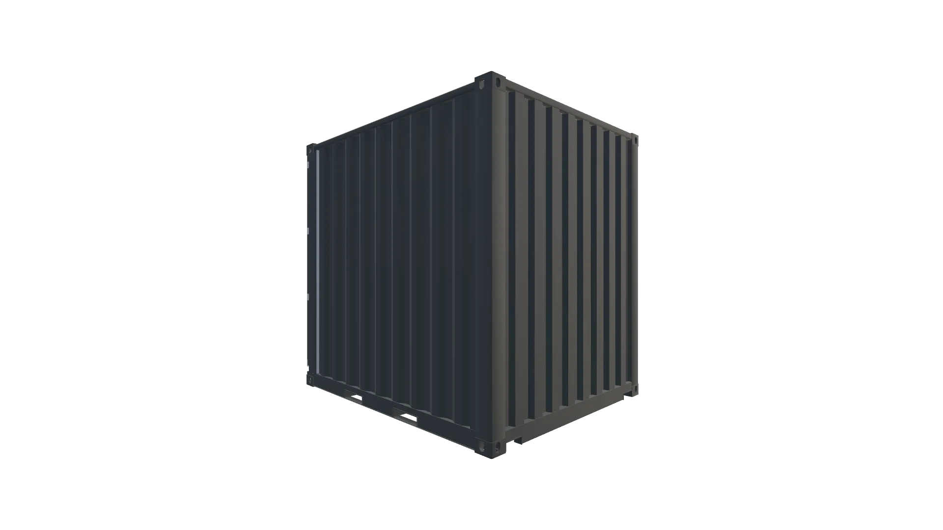 10 Fuß High Cube Container Screenshot - Vorne Rechts 10 Fuß High Cube Container Screenshot - Vorne Rechts