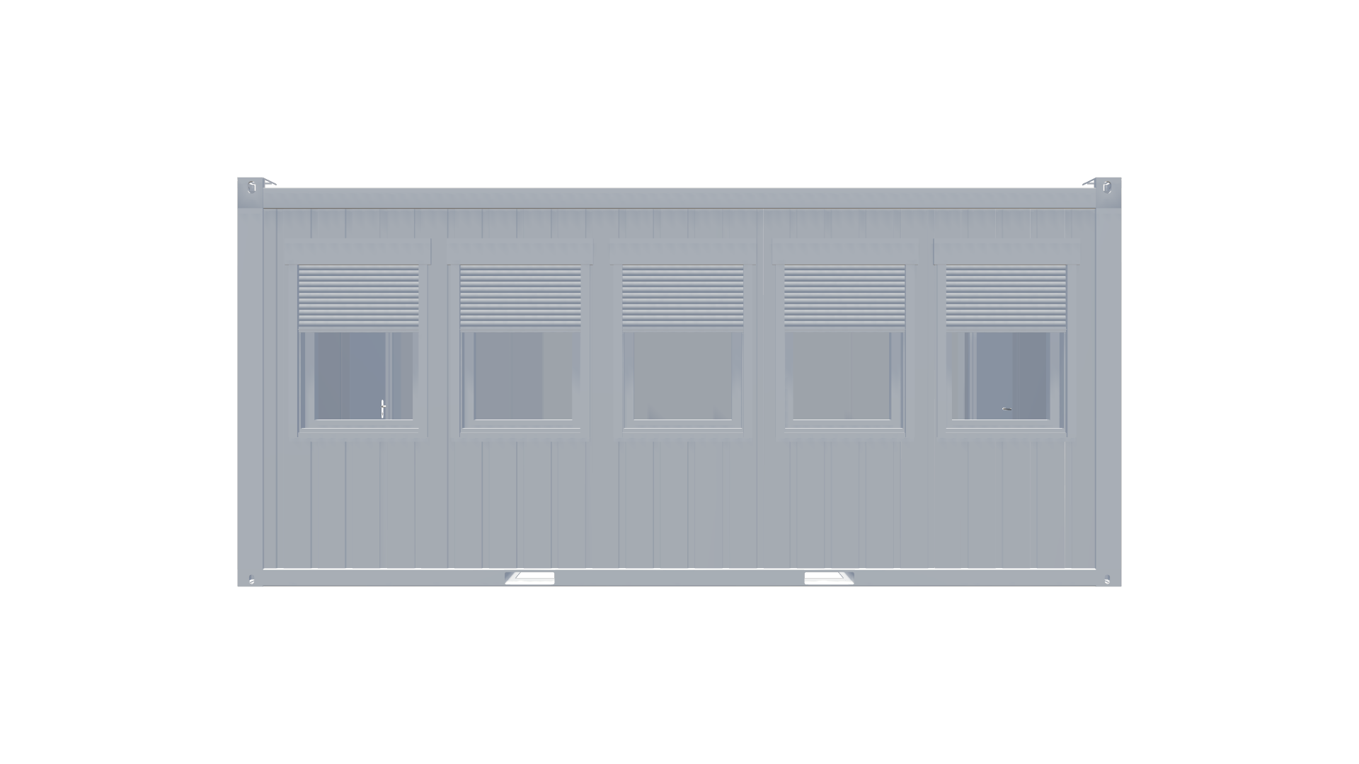 Kassencontainer Classic Line Screenshot - Frontal