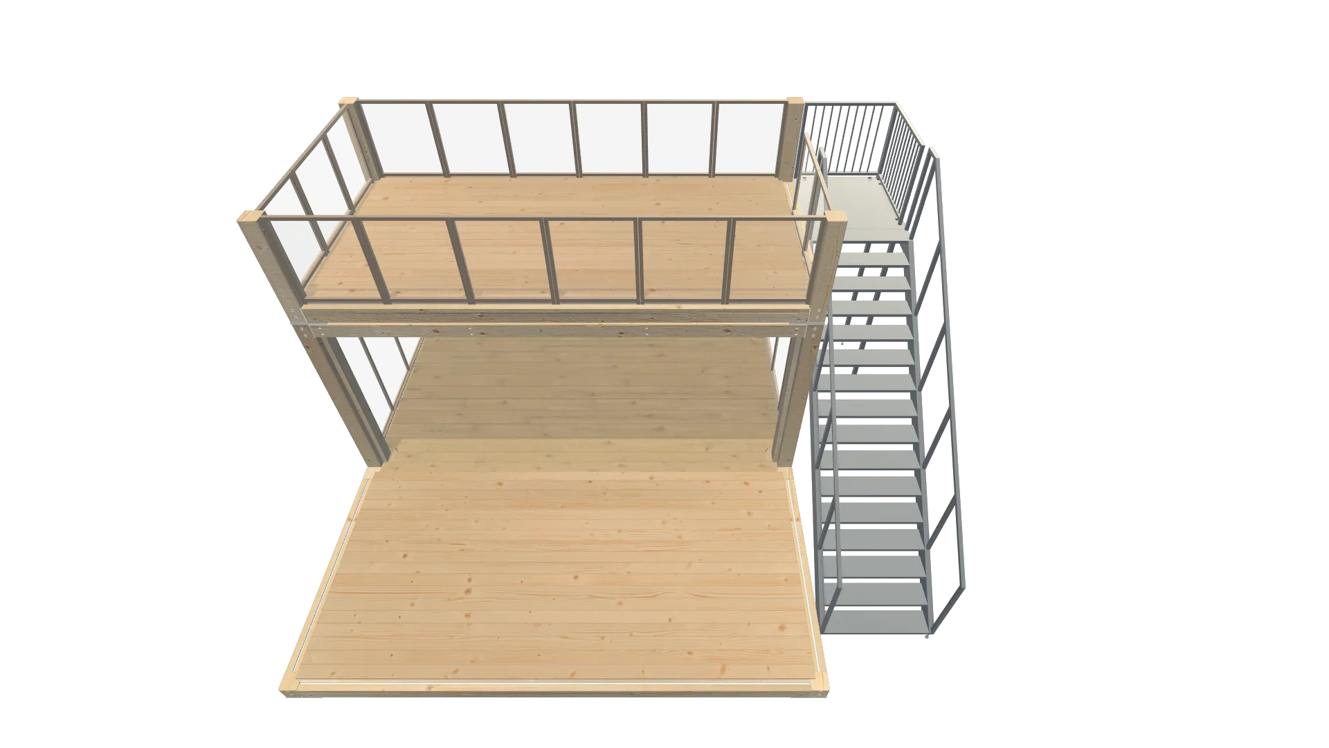 Messecontainer Entwurf 211 Screenshot - Schräg Oben Messecontainer Entwurf 211 Screenshot - Schräg Oben