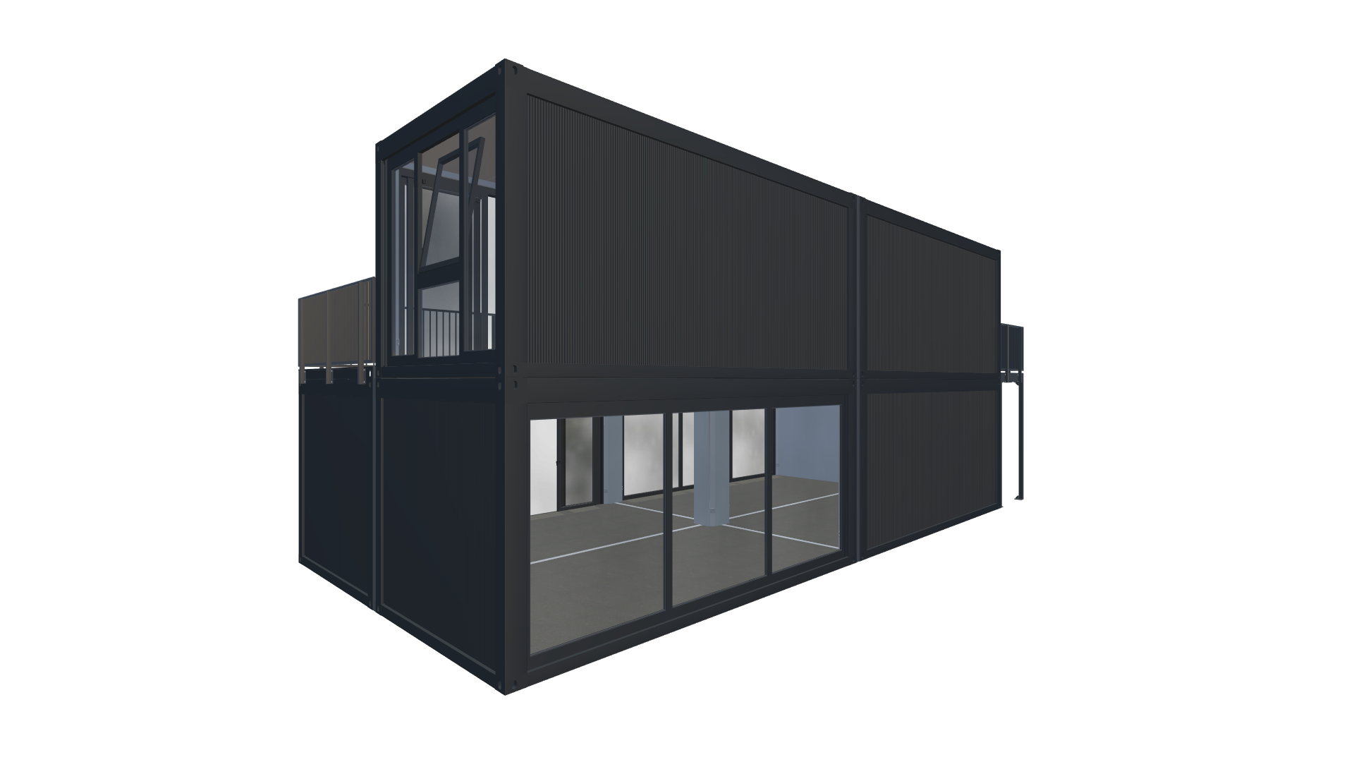 Mobiles Gastro-Modul „Urban Brew“ Screenshot - Hinten Rechts