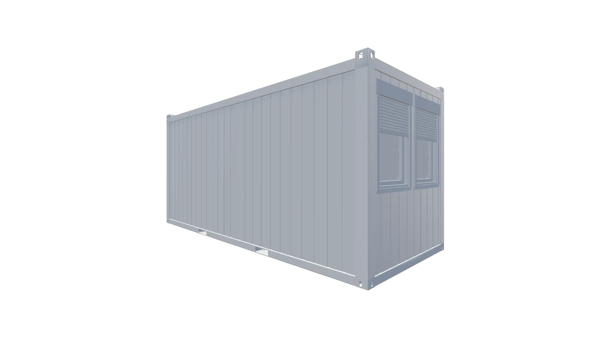 Classic Line Bürocontainer Screenshot - Vorne Rechts Classic Line Bürocontainer Screenshot - Vorne Rechts