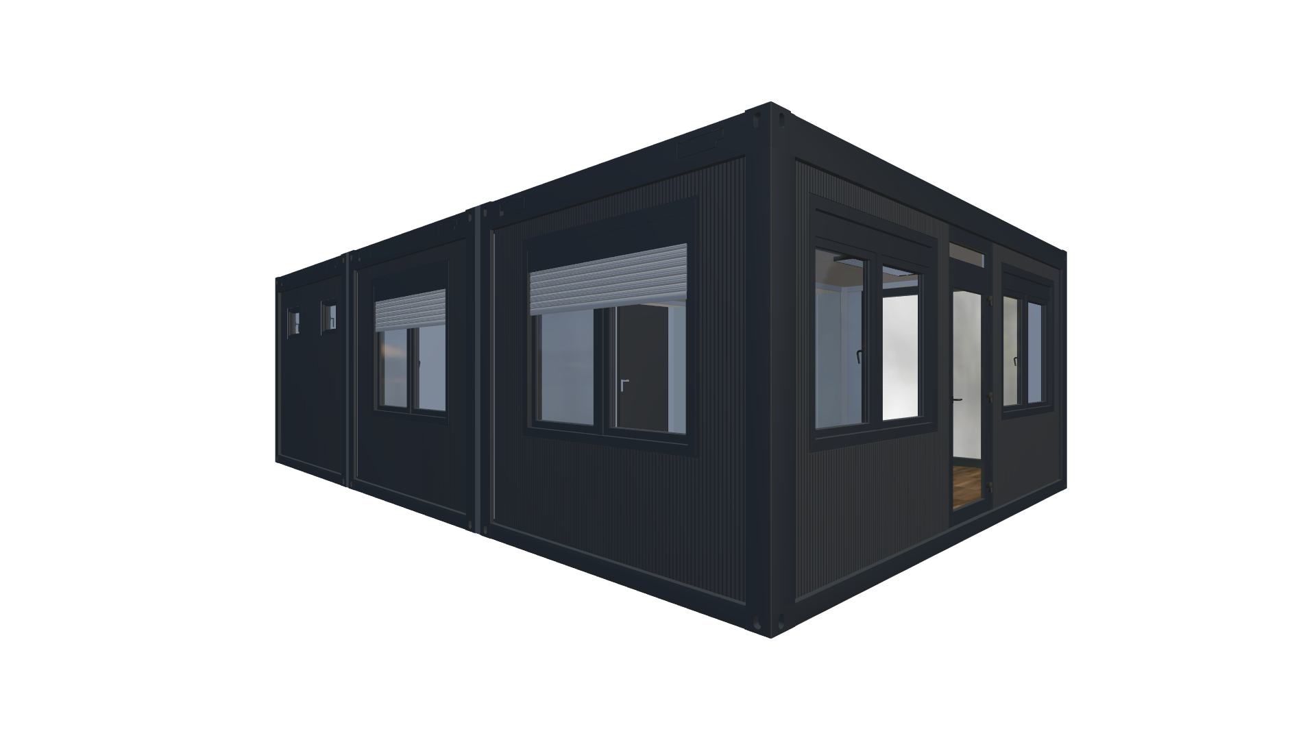 Event-Lodge – High-End Glamping für Festivals und Resorts Screenshot - Hinten Rechts