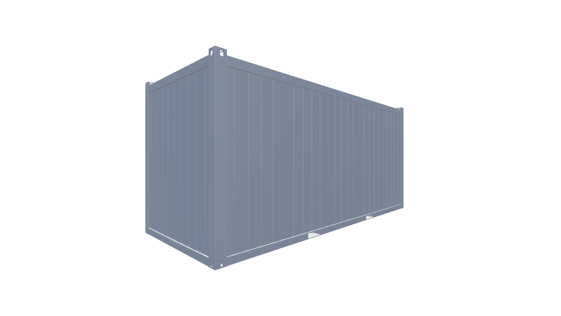 Classic Line Bürocontainer | 20' FR Screenshot - Hinten Rechts