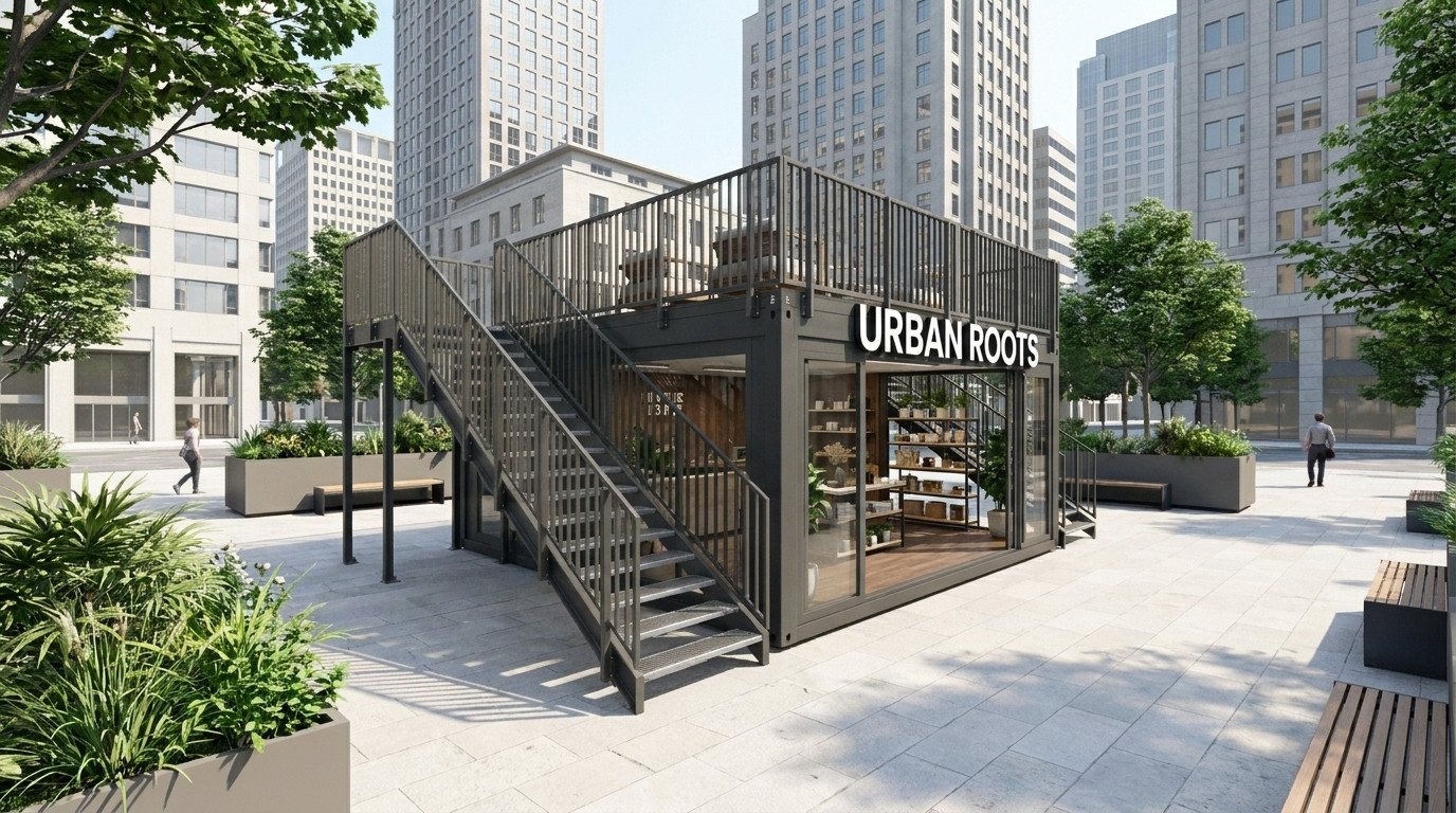 Pop-Up Store Entwurf 56