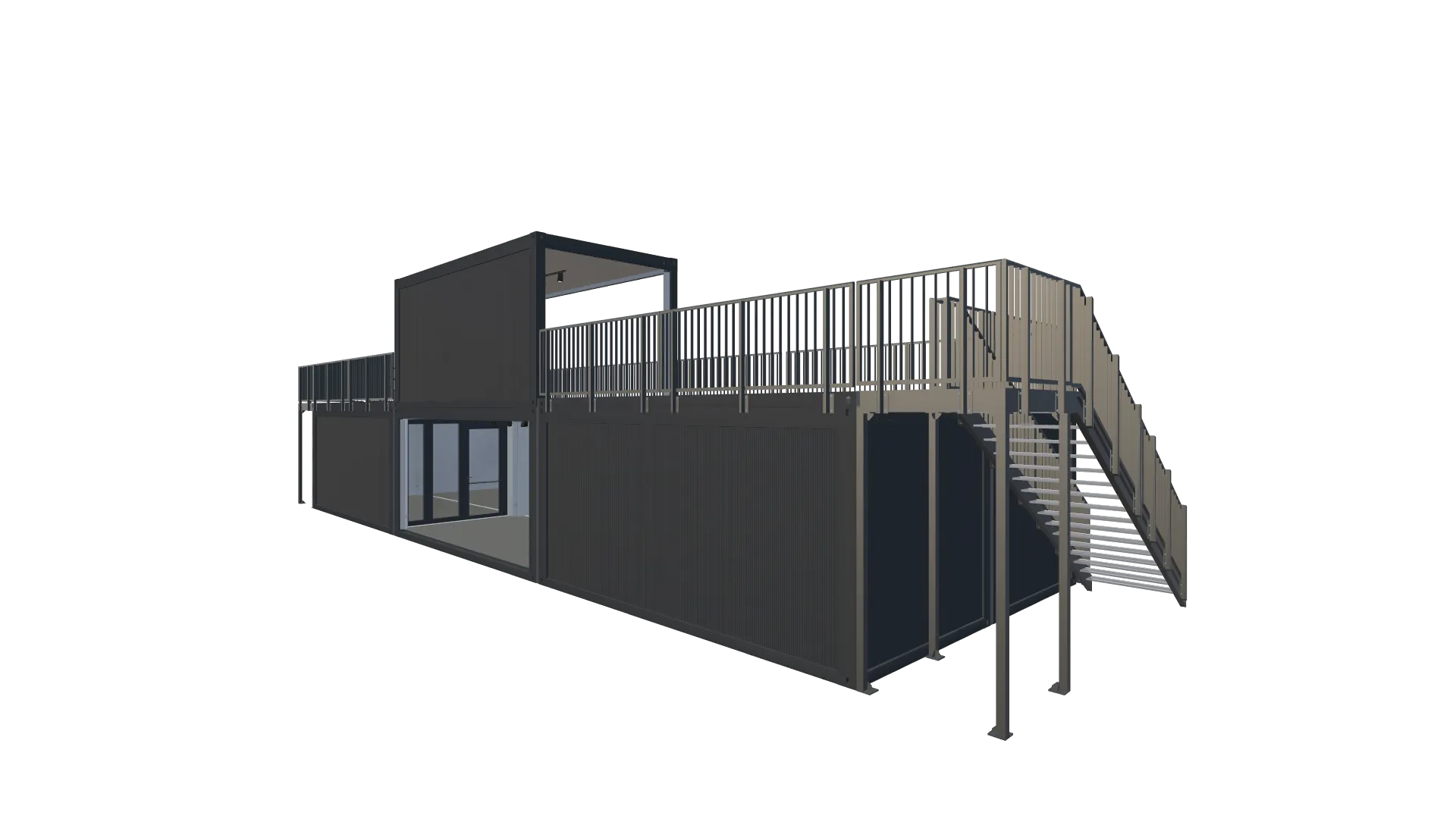 Eventcontainer | Entwurf 26 Screenshot - Hinten Links Eventcontainer | Entwurf 26 Screenshot - Hinten Links