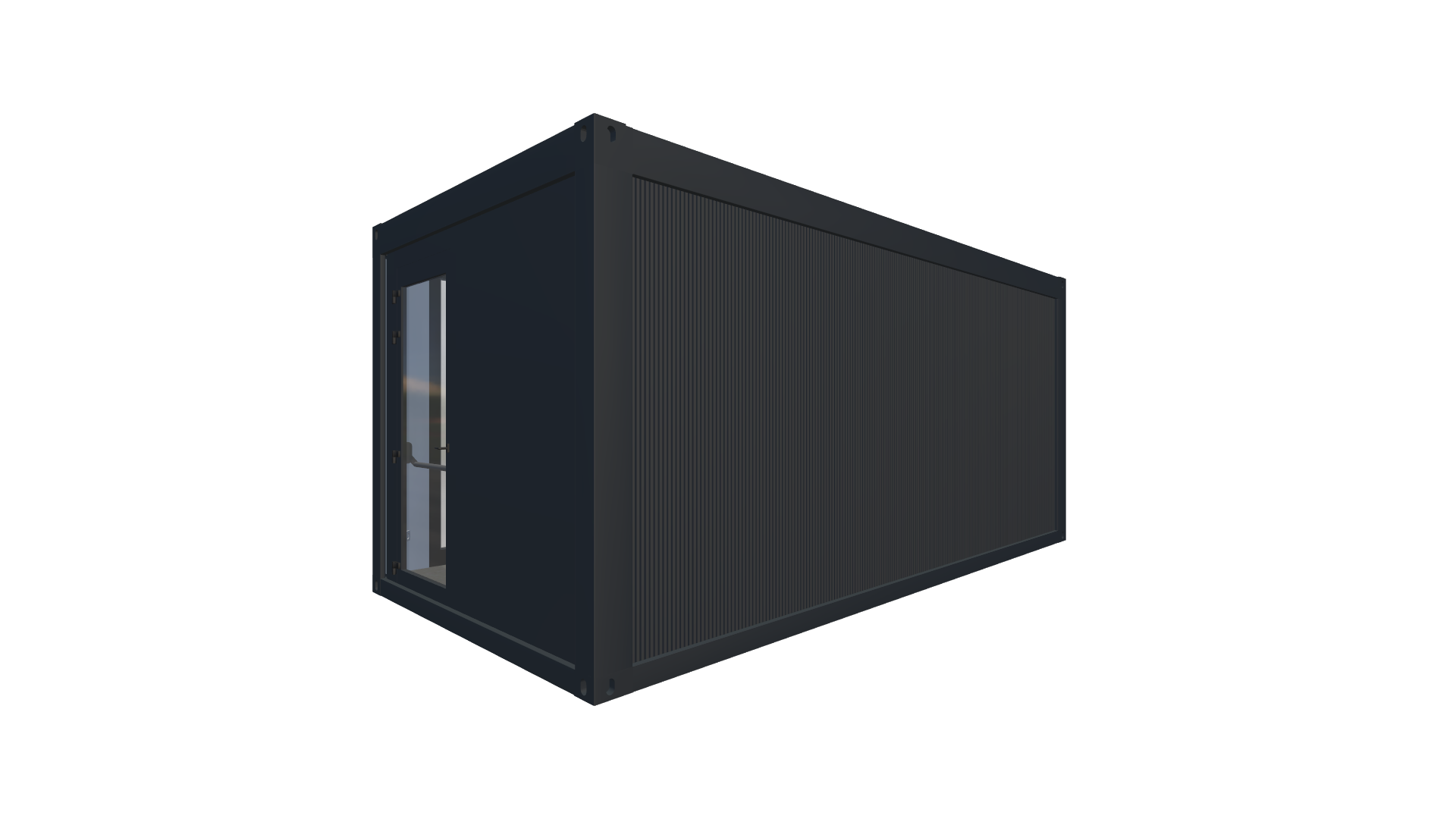 Gastronomiecontainer | Entwurf 8 Screenshot - Hinten Rechts