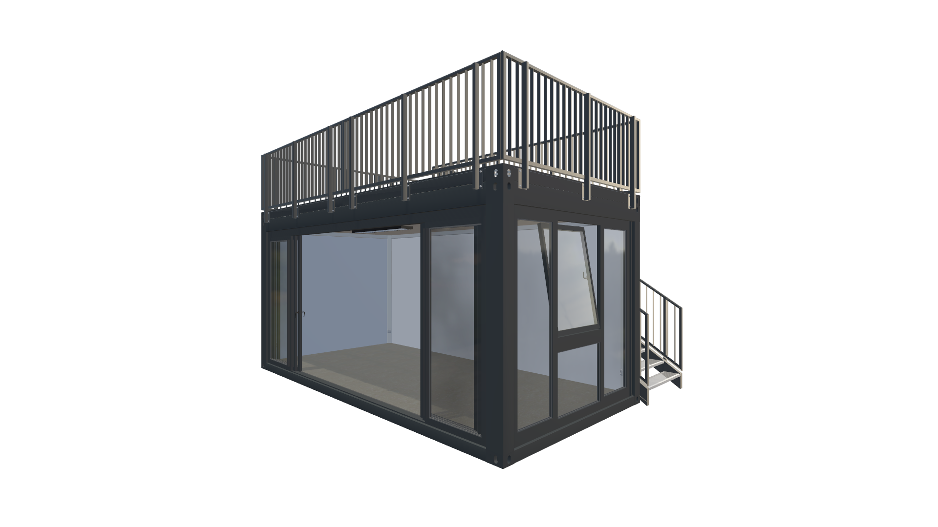 Promotion Container Entwurf 1 Screenshot - Vorne Rechts