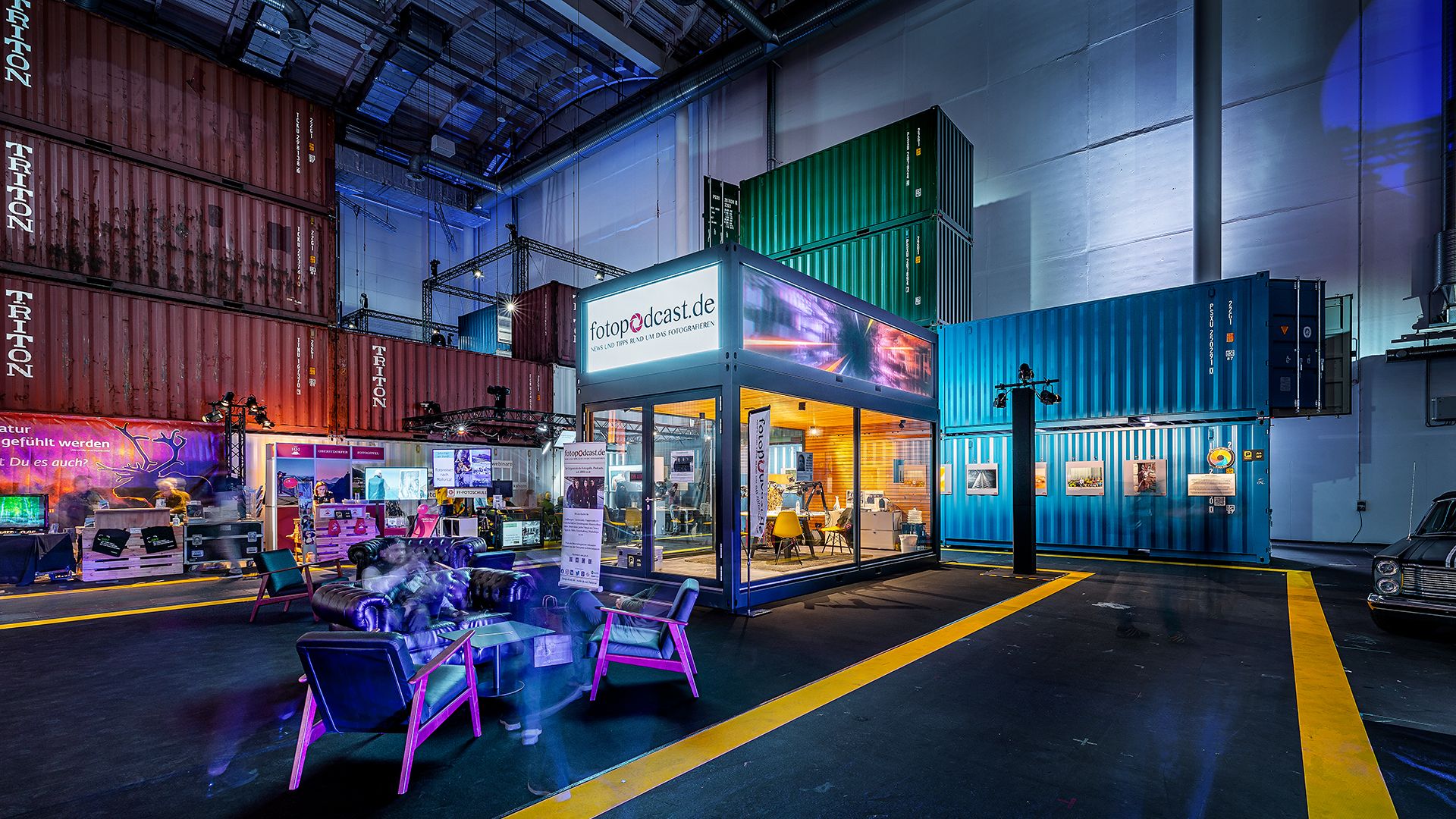 Eventcontainer Messe