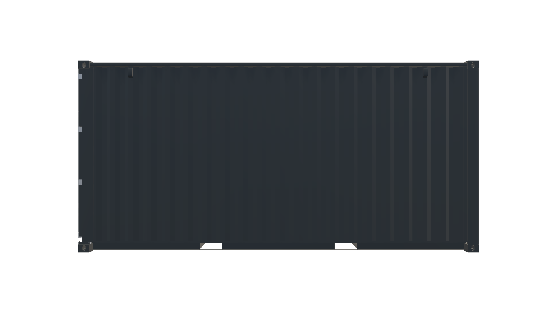 20 Fuß High Cube Container Screenshot - Frontal