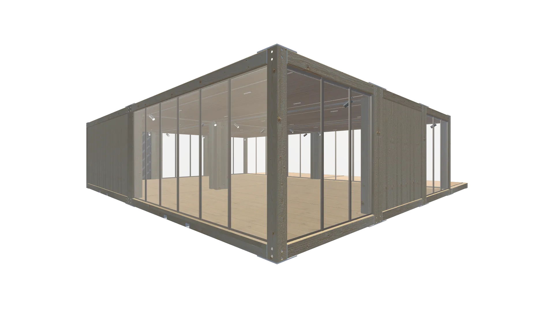 Woodline | Entwurf 205 Screenshot - Hinten Links Woodline | Entwurf 205 Screenshot - Hinten Links