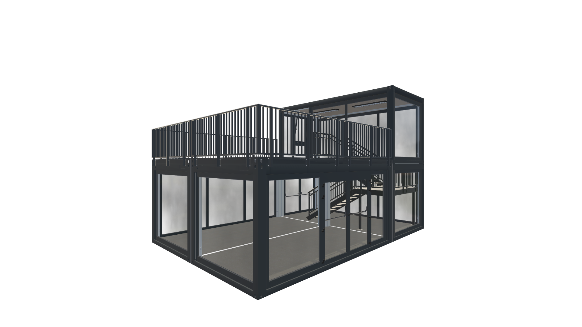 Eventcontainer | Entwurf 24 Screenshot - Vorne Links