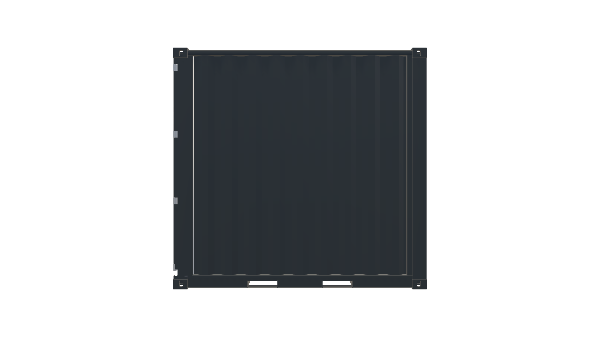 10 Fuß High Cube Container Screenshot - Frontal