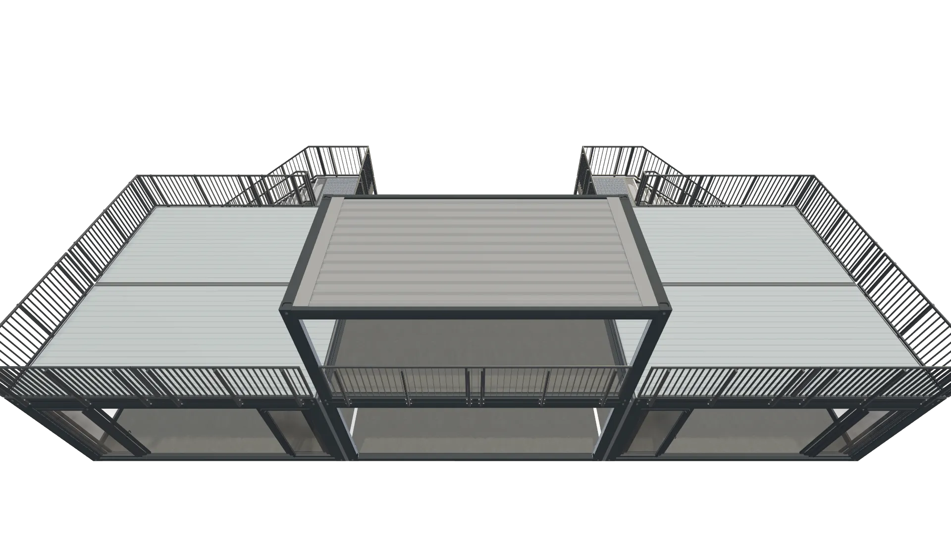 Festivalcontainer Entwurf Screenshot - Schräg Oben Festivalcontainer Entwurf Screenshot - Schräg Oben