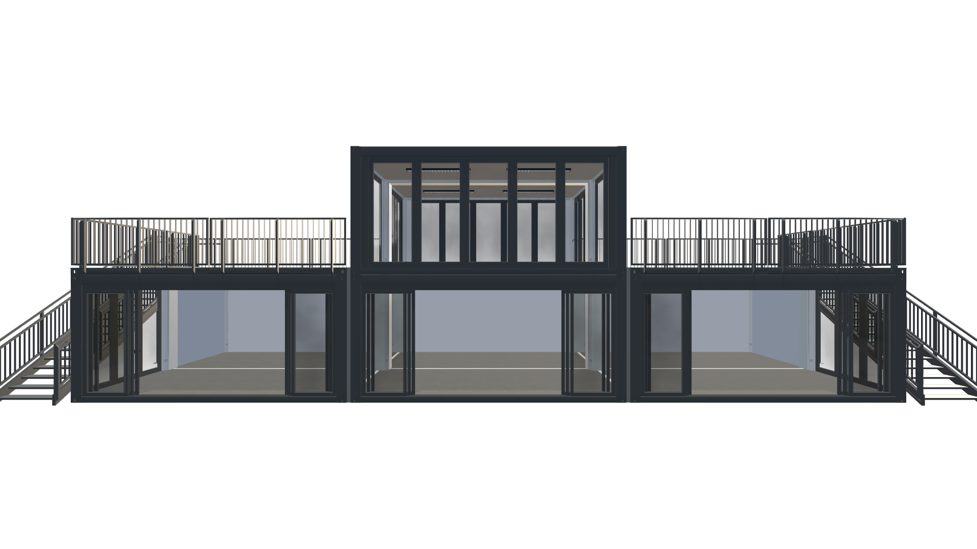 Eventcontainer Vario-Line | PREFAB 58 - Screenshot - Frontal