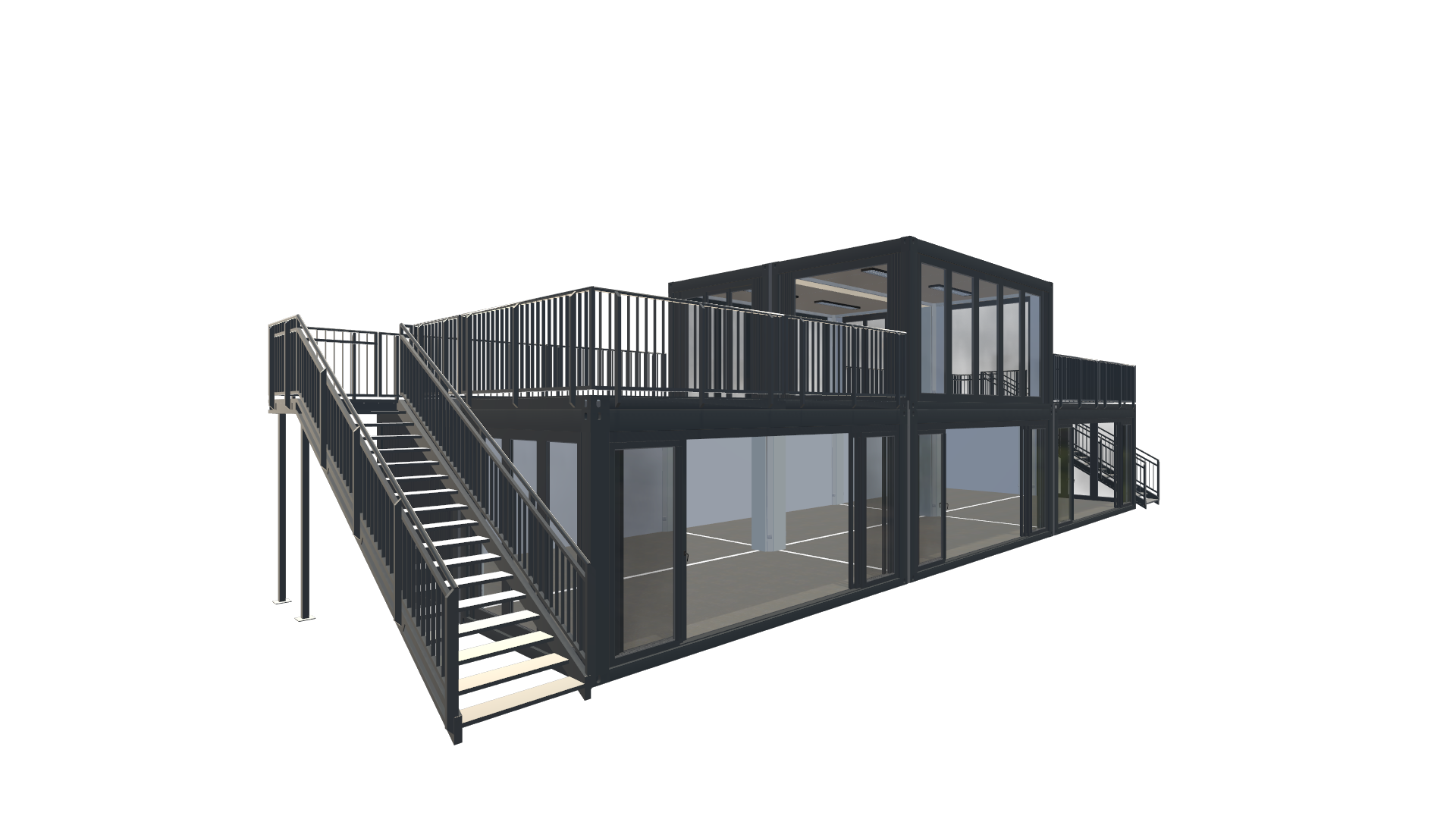 Eventcontainer Vario-Line | PREFAB 58 - Screenshot - Vorne Links