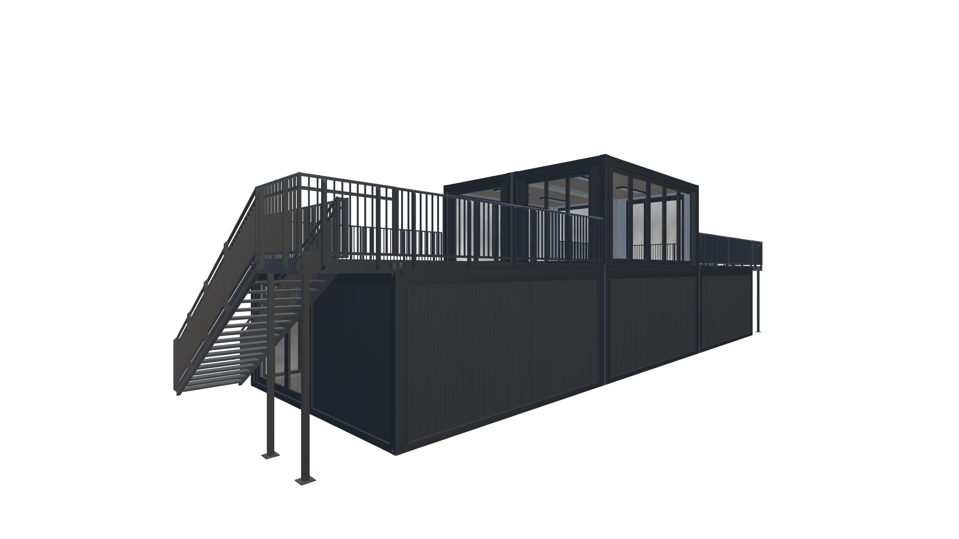 Eventcontainer Vario-Line | PREFAB 58 - Screenshot - Hinten Rechts