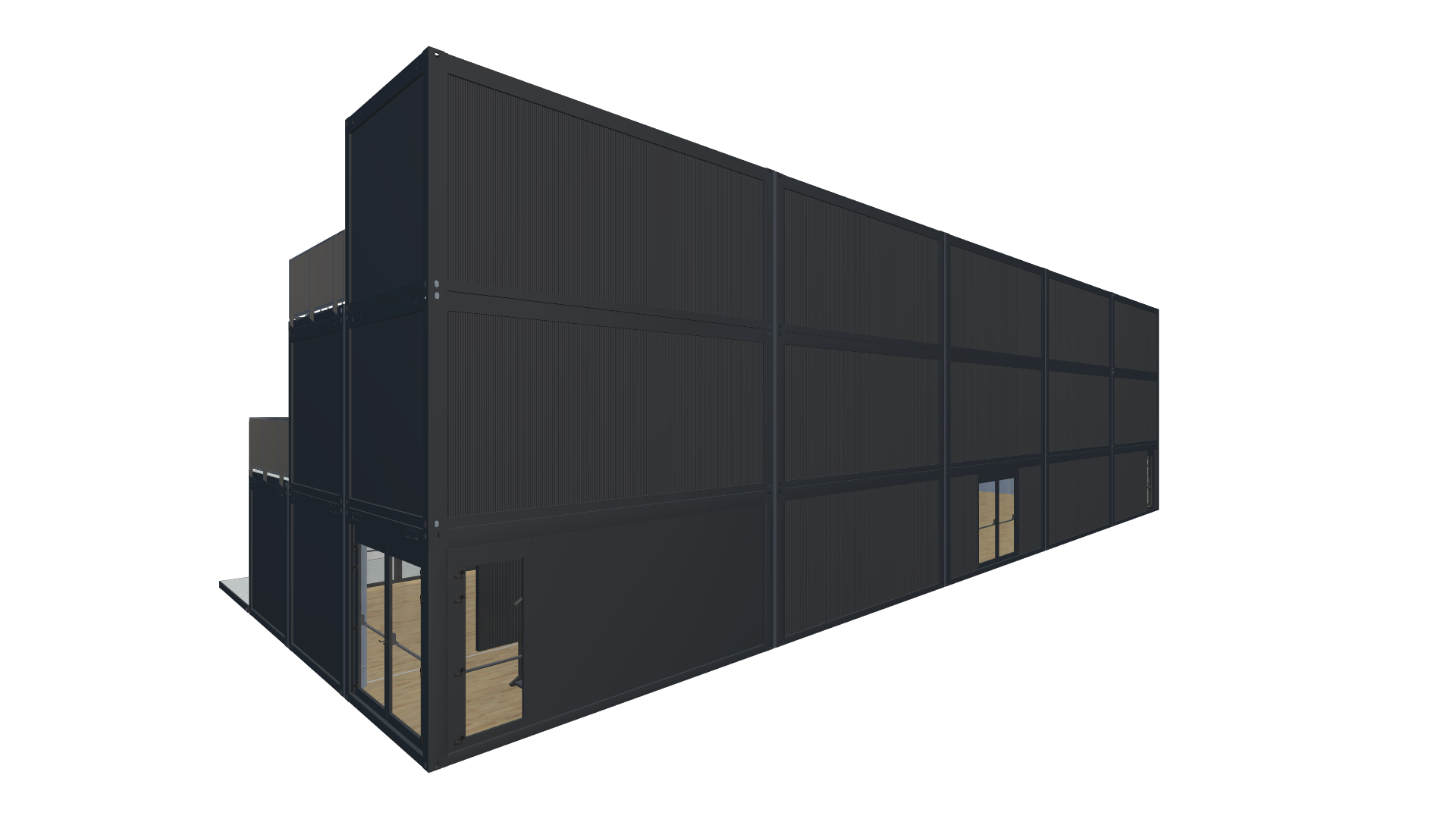 Eventcontainer Vario-Line | PREFAB 101 - Hinten Rechts Eventcontainer Vario-Line | PREFAB 101 - Screenshot - Hinten Rechts