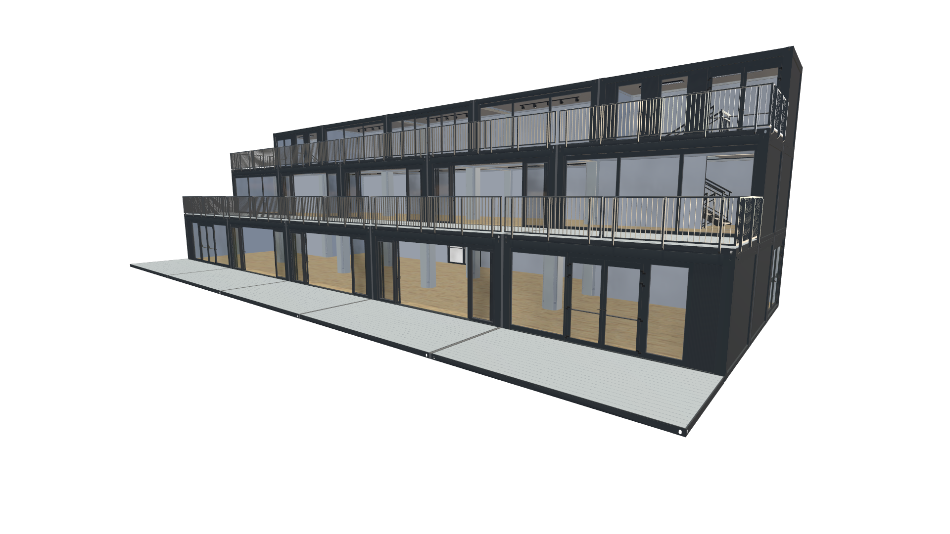 Eventcontainer Vario-Line | PREFAB 101 - Showcase Eventcontainer Vario-Line | PREFAB 101 - Screenshot - Showcase