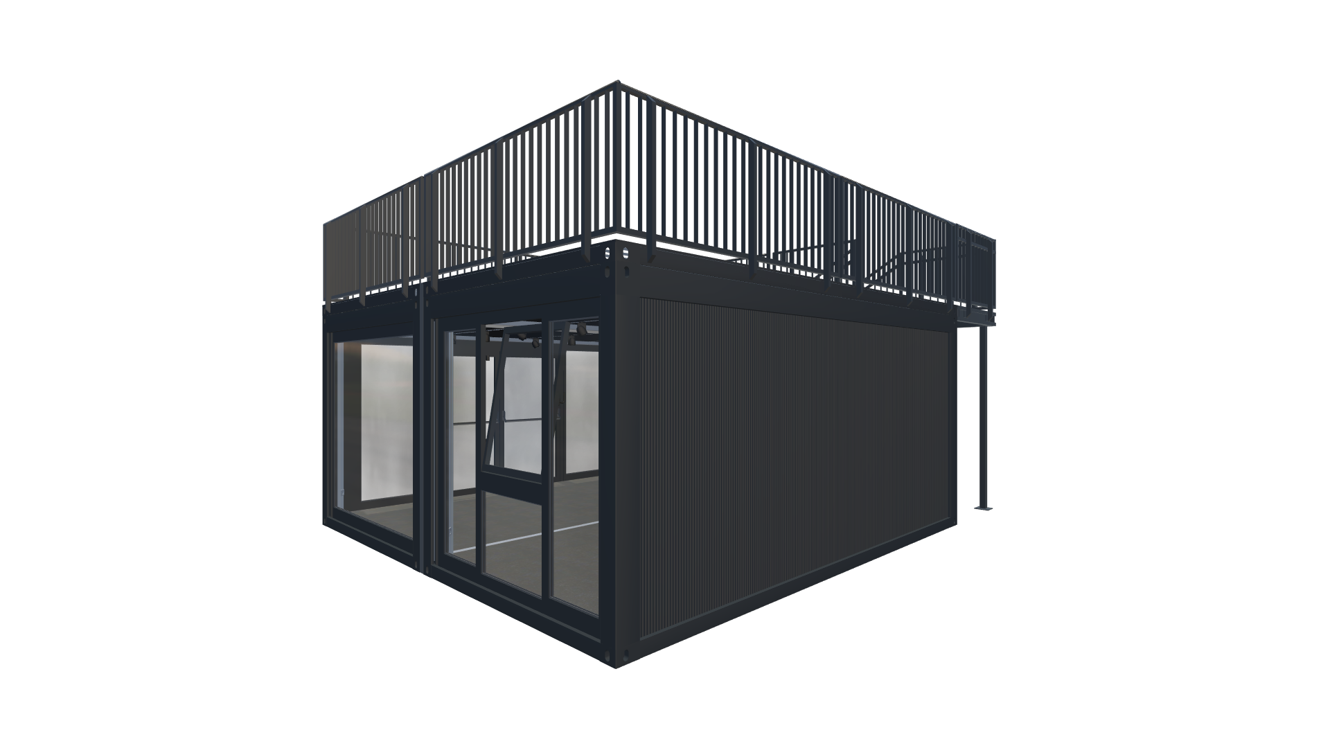 Eventcontainer Vario-Line | PREFAB 98 - Screenshot - Hinten Rechts