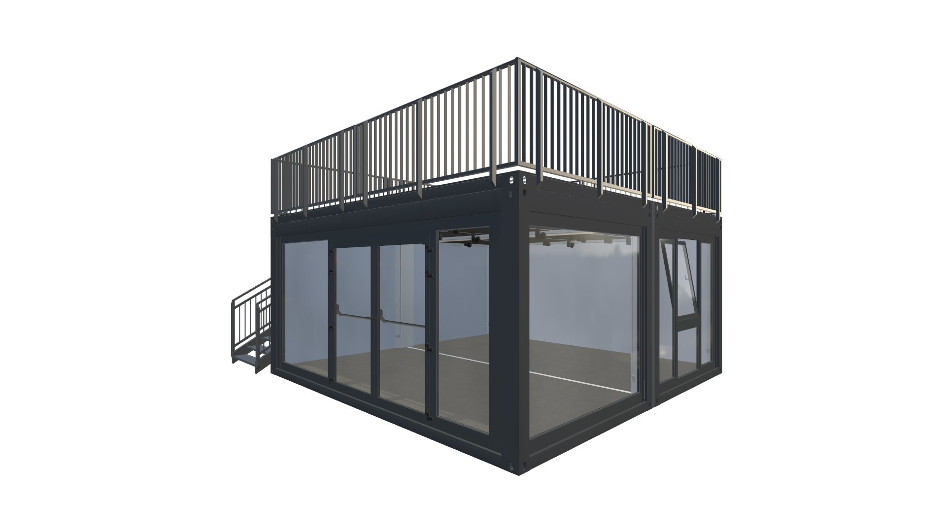 Eventcontainer Vario-Line | PREFAB 98 - Screenshot - Vorne Rechts