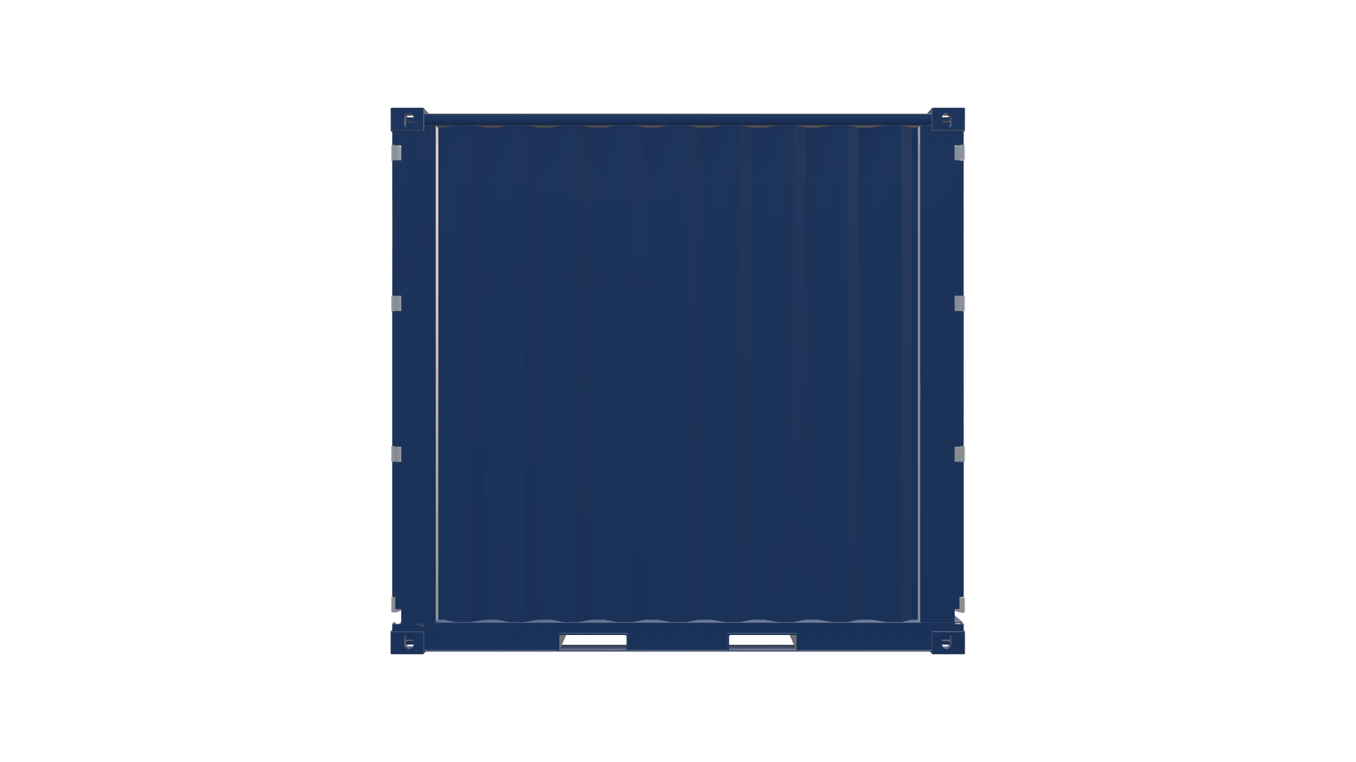 Seecontainer 10 Fuß HighCube DD - Screenshot - Frontal