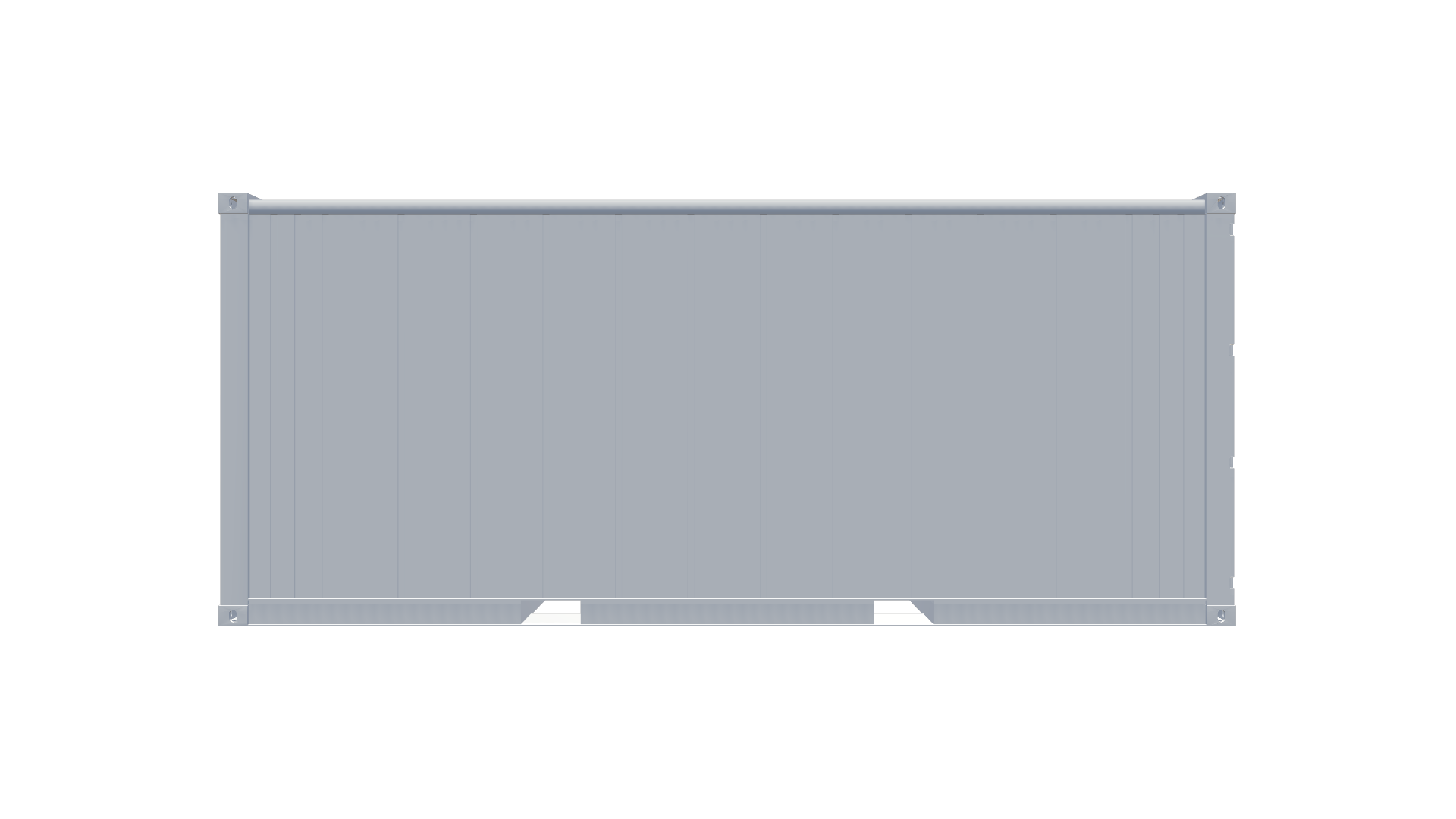 Seecontainer 20 Fuß Kühlcontainer - Frontal Seecontainer 20 Fuß Kühlcontainer - Screenshot - Frontal