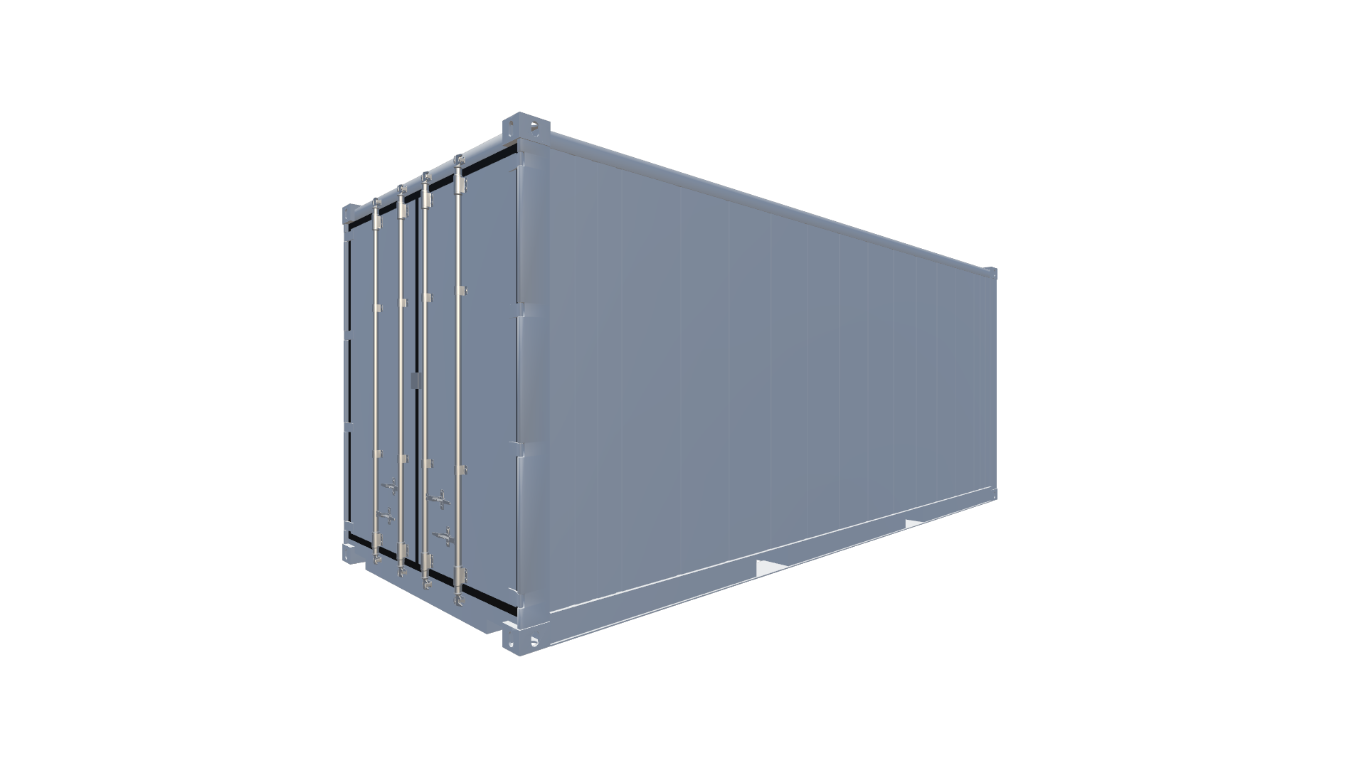 Seecontainer 20 Fuß Kühlcontainer - Hinten Rechts Seecontainer 20 Fuß Kühlcontainer - Screenshot - Hinten Rechts