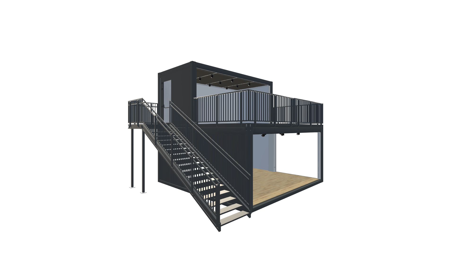 Eventcontainer Vario-Line | PREFAB 109 - Screenshot - Vorne Links