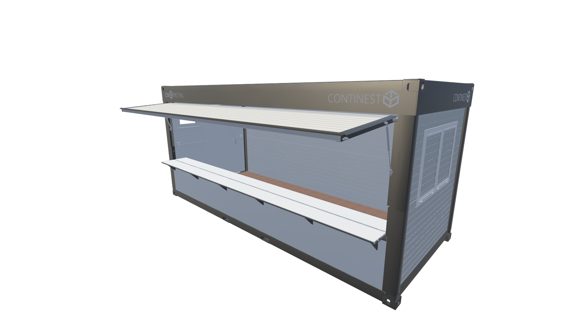 Faltmodule CN20-Standard Retail Unit – PREFAB 402 - Showcase Faltmodule CN20-Standard Retail Unit – PREFAB 402 - Screenshot - Showcase