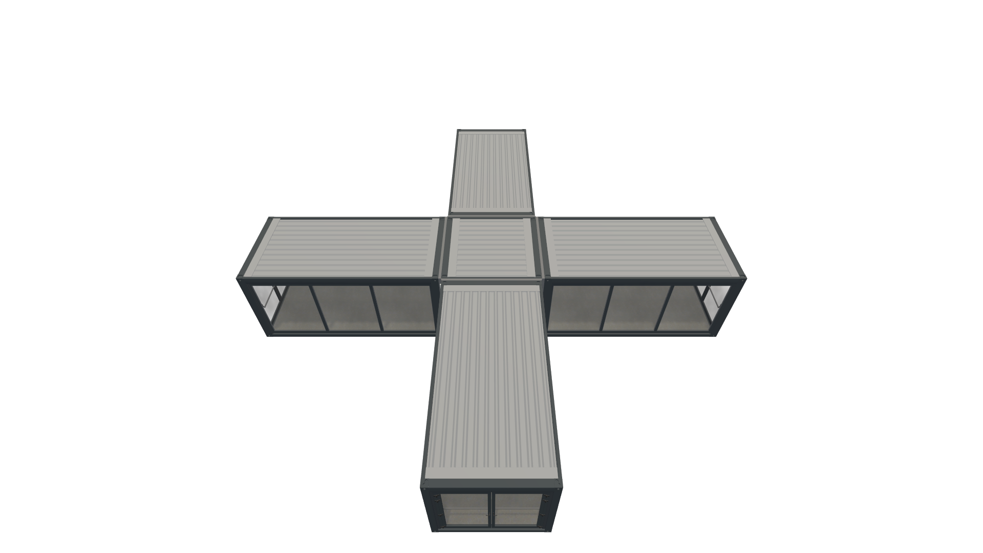 Eventcontainer Vario-Line | PREFAB 40 - Screenshot - Schräg Oben