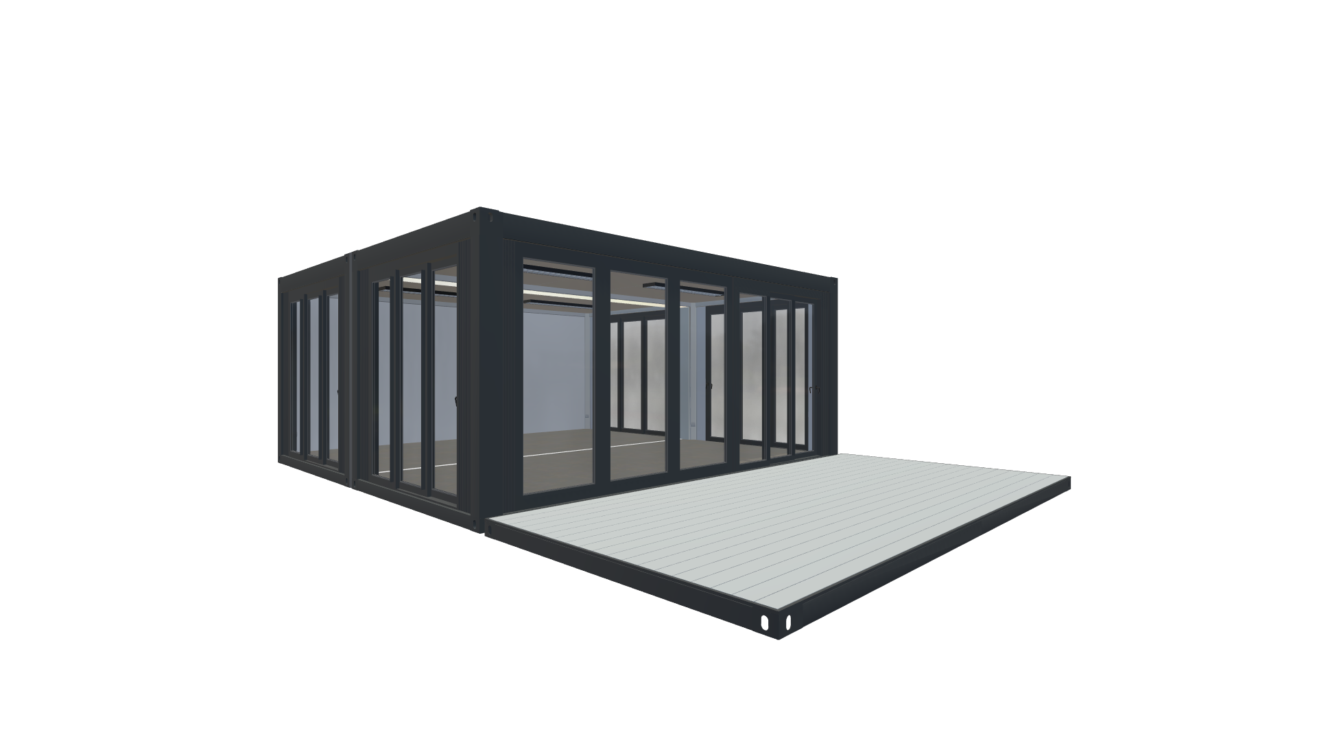 Eventcontainer Vario-Line | PREFAB 122 - Screenshot - Vorne Links