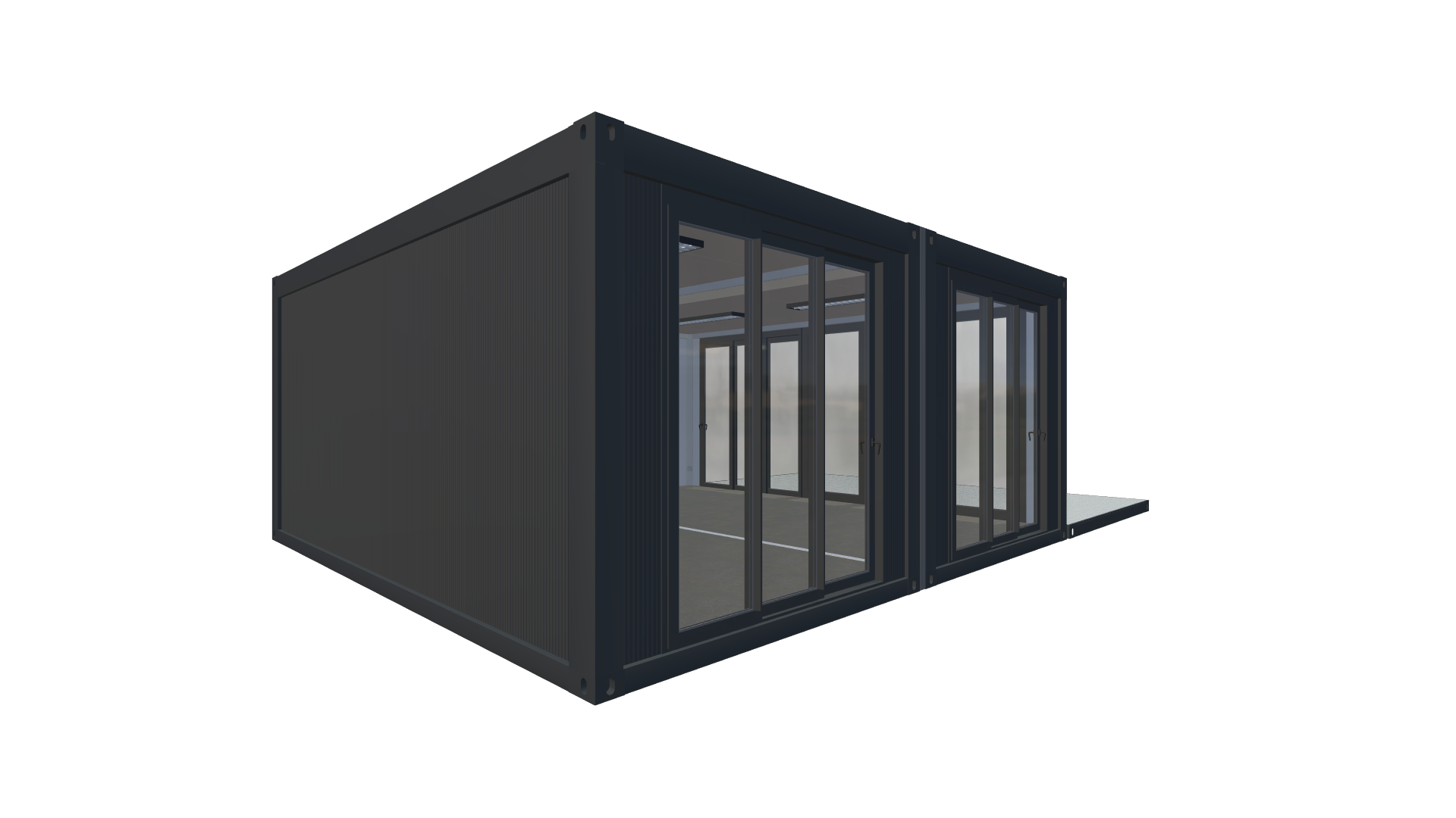 Eventcontainer Vario-Line | PREFAB 122 - Hinten Links Eventcontainer Vario-Line | PREFAB 122 - Screenshot - Hinten Links