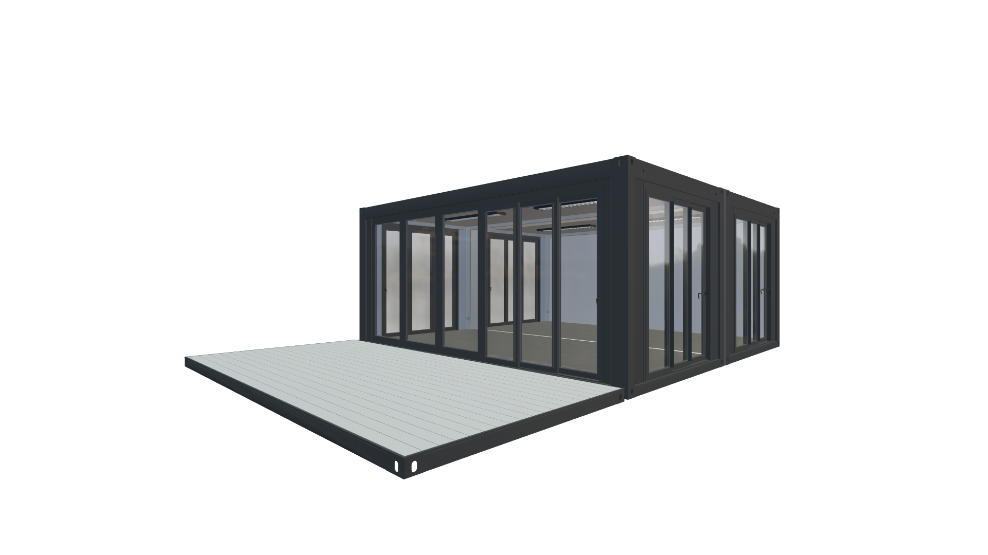 Eventcontainer Vario-Line | PREFAB 122 - Screenshot - Vorne Rechts