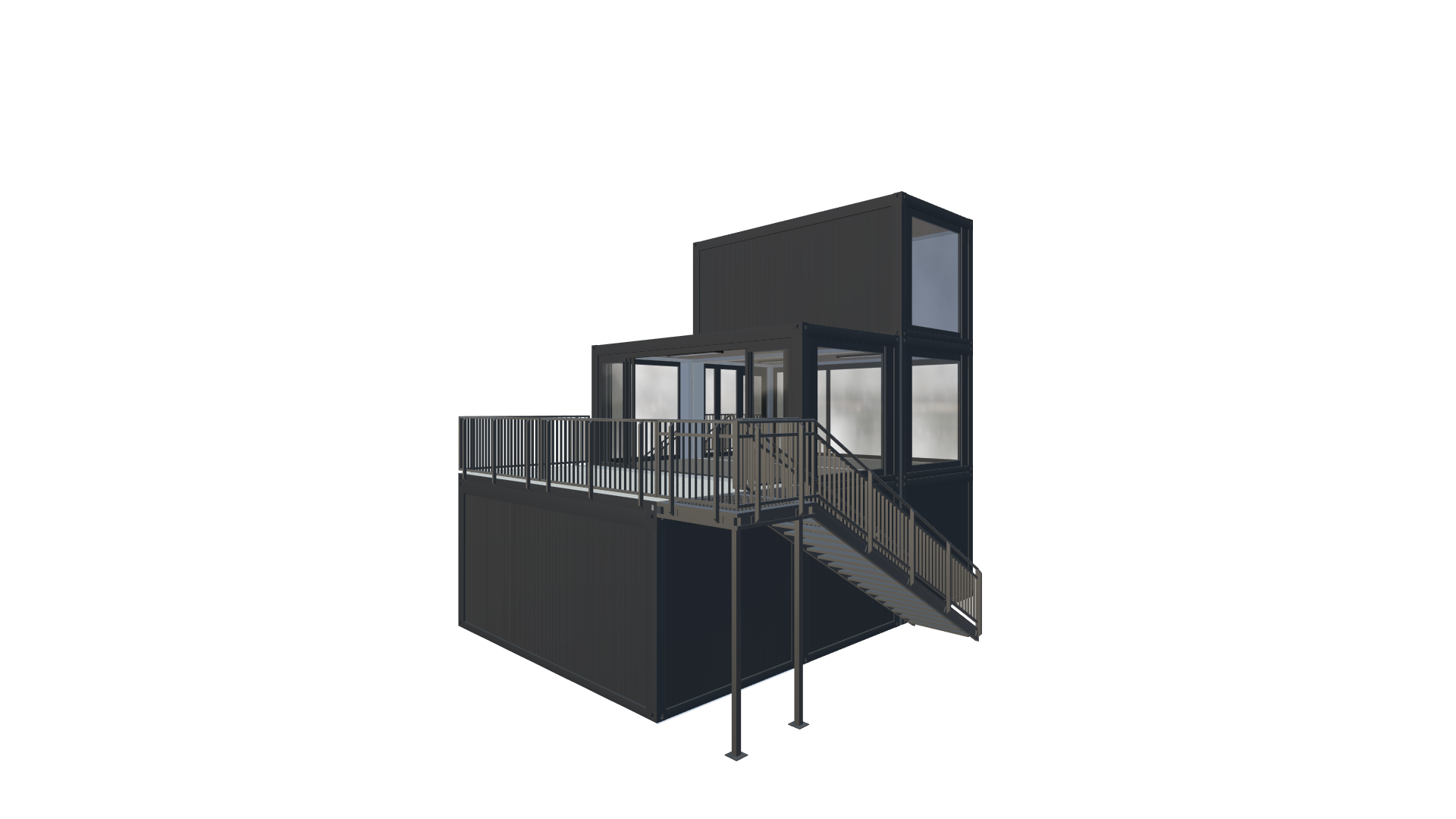 Eventcontainer Vario-Line | PREFAB 57 - Hinten Links Eventcontainer Vario-Line | PREFAB 57 - Screenshot - Hinten Links