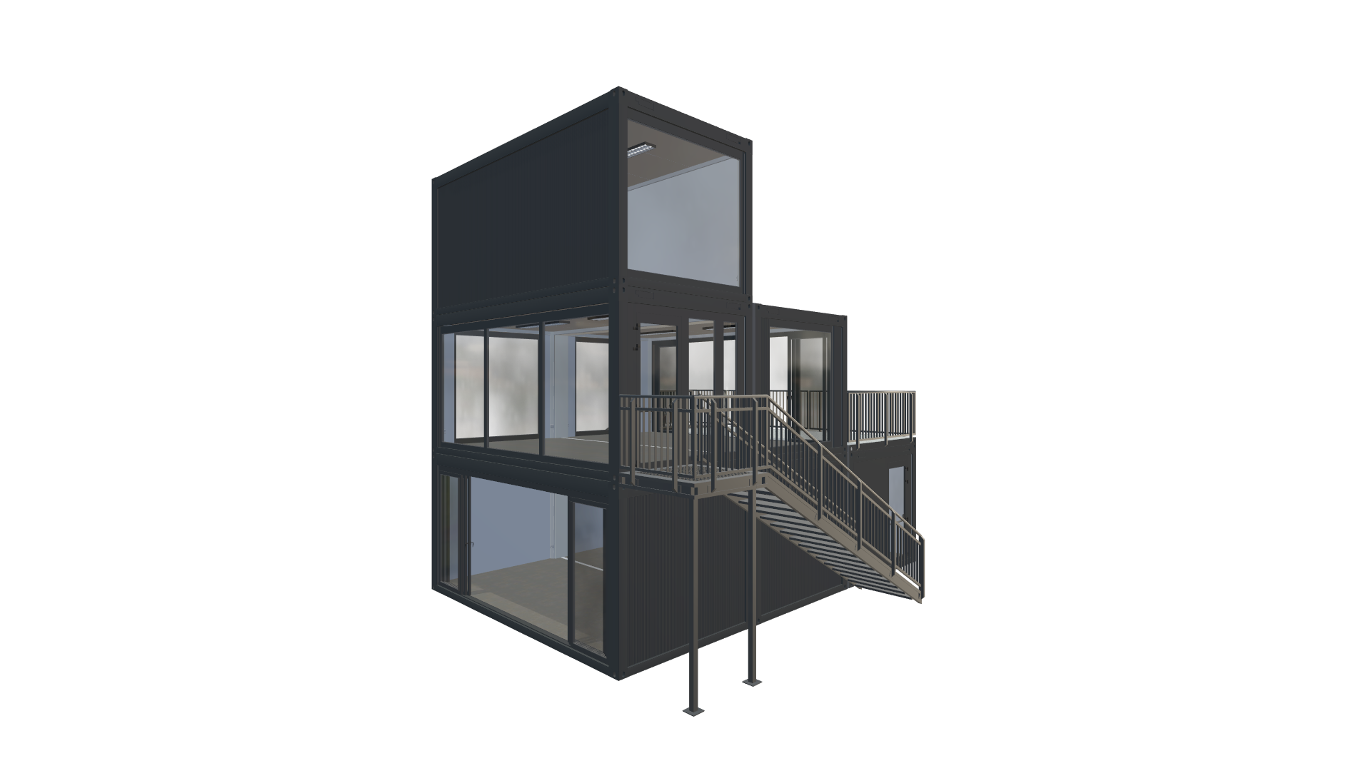 Eventcontainer Vario-Line | PREFAB 57 - Screenshot - Vorne Rechts