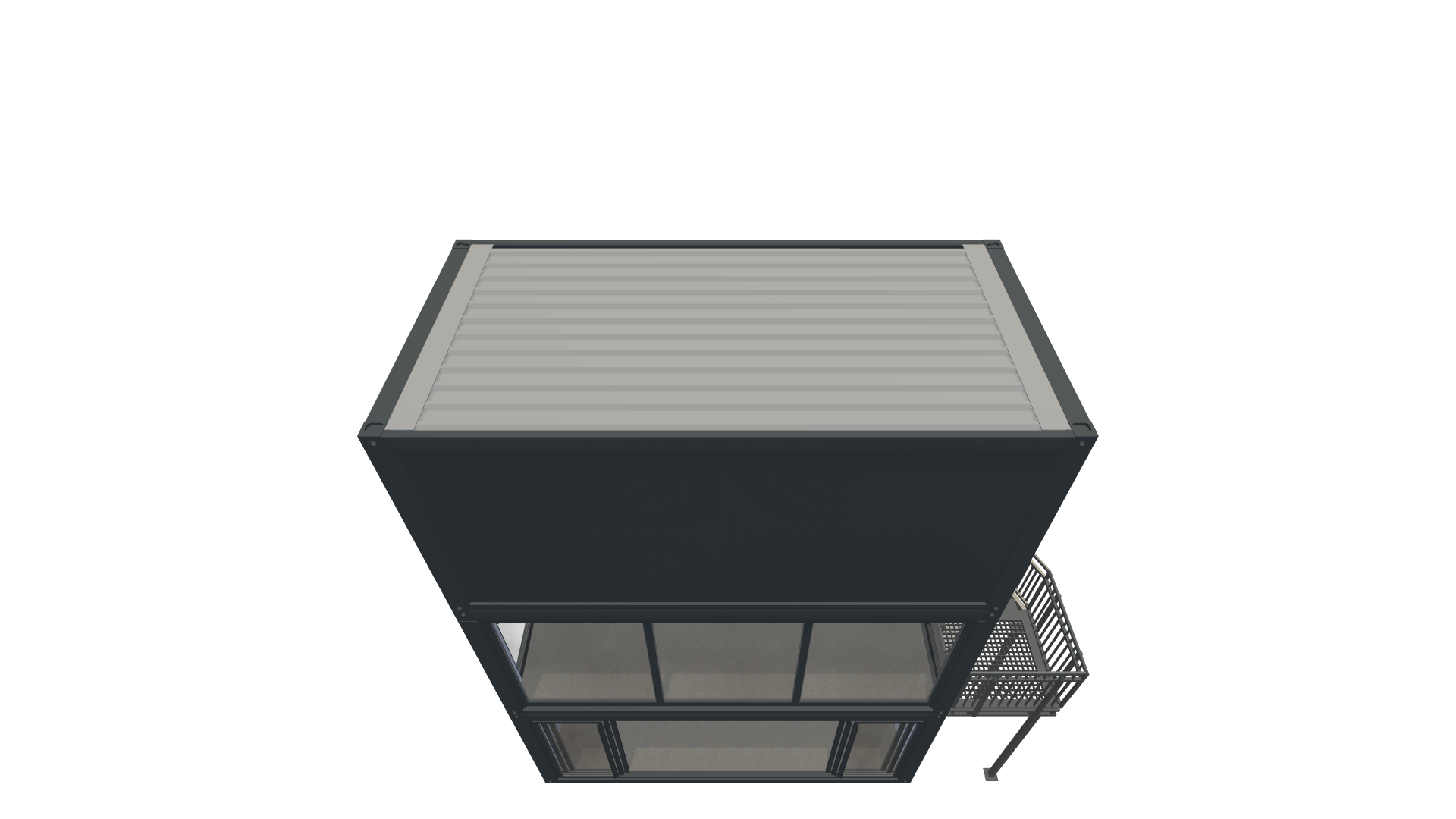 Eventcontainer Vario-Line | PREFAB 57 - Screenshot - Schräg Oben