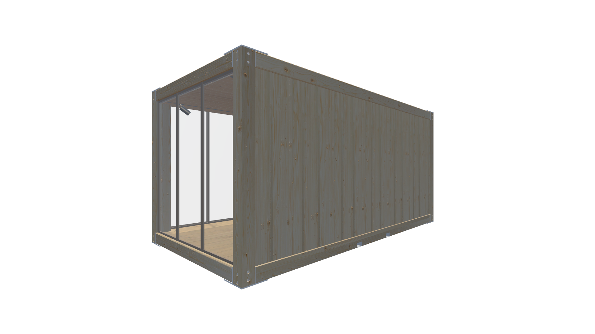 Holzmodule Woodline – PREFAB 201 - Hinten Rechts Holzmodule Woodline – PREFAB 201 - Screenshot - Hinten Rechts