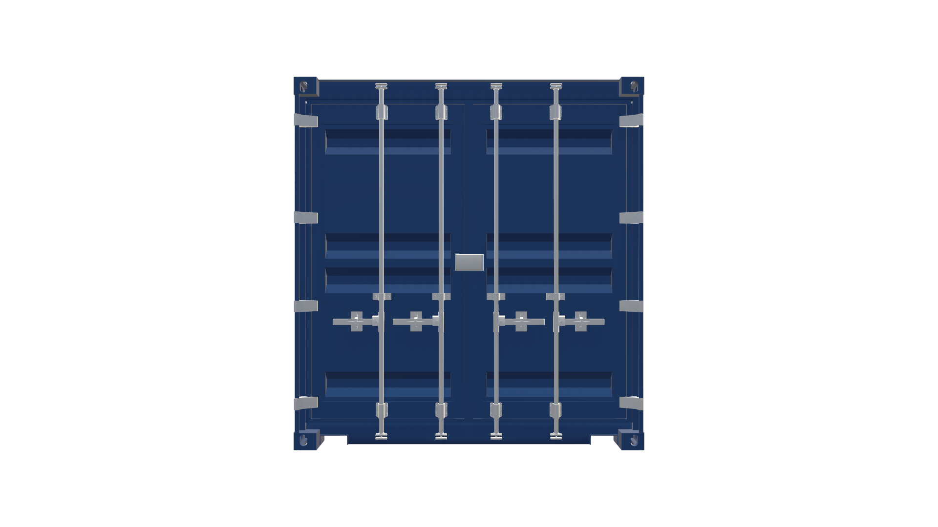 Seecontainer 10 Fuß Container - Screenshot - Frontal