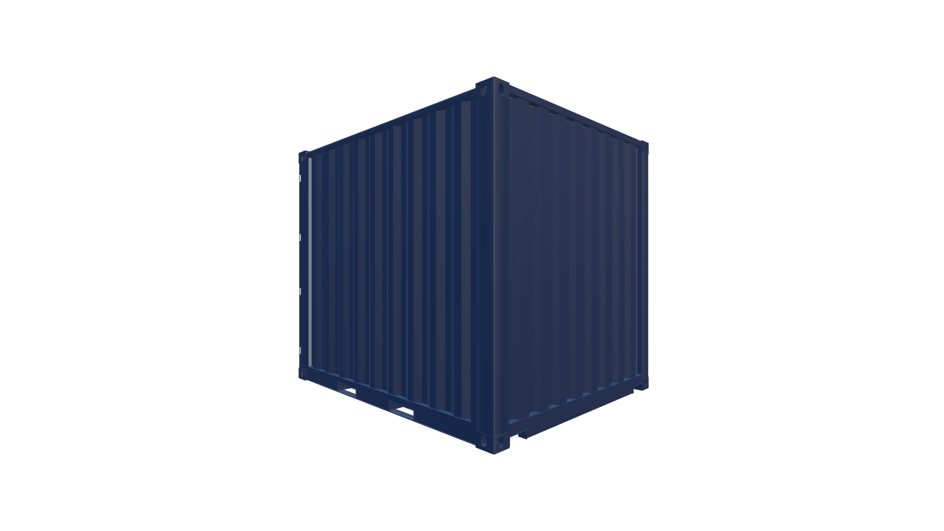 Seecontainer 10 Fuß Container - Hinten Rechts Seecontainer 10 Fuß Container - Screenshot - Hinten Rechts