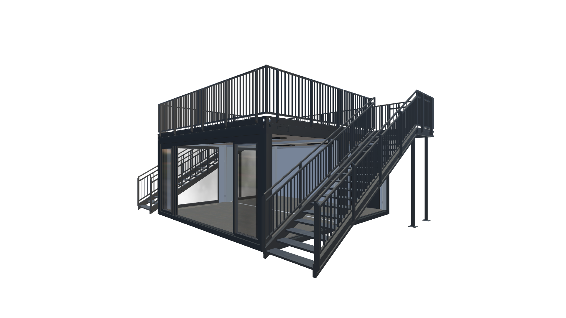 Eventcontainer Vario-Line | PREFAB 56 - Hinten Rechts Eventcontainer Vario-Line | PREFAB 56 - Screenshot - Hinten Rechts