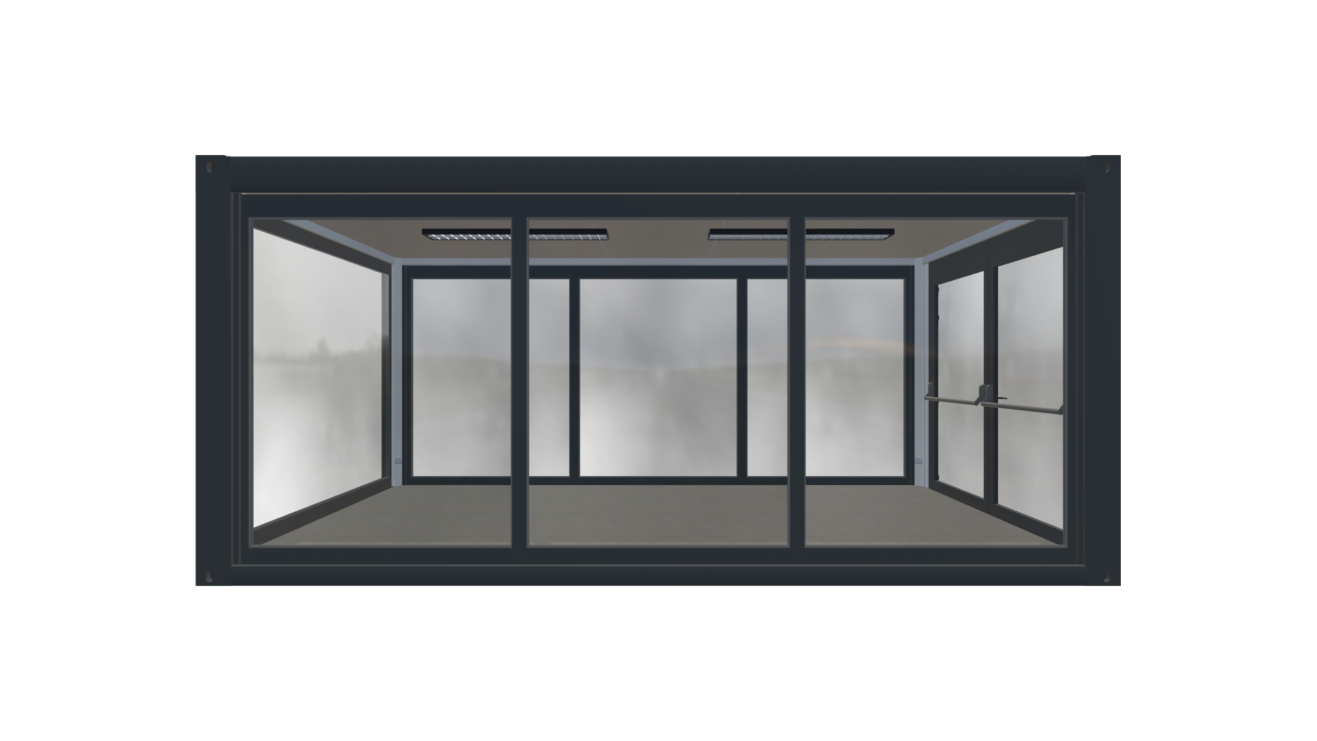 Eventcontainer Vario-Line | PREFAB 14 - Frontal Eventcontainer Vario-Line | PREFAB 14 - Screenshot - Frontal