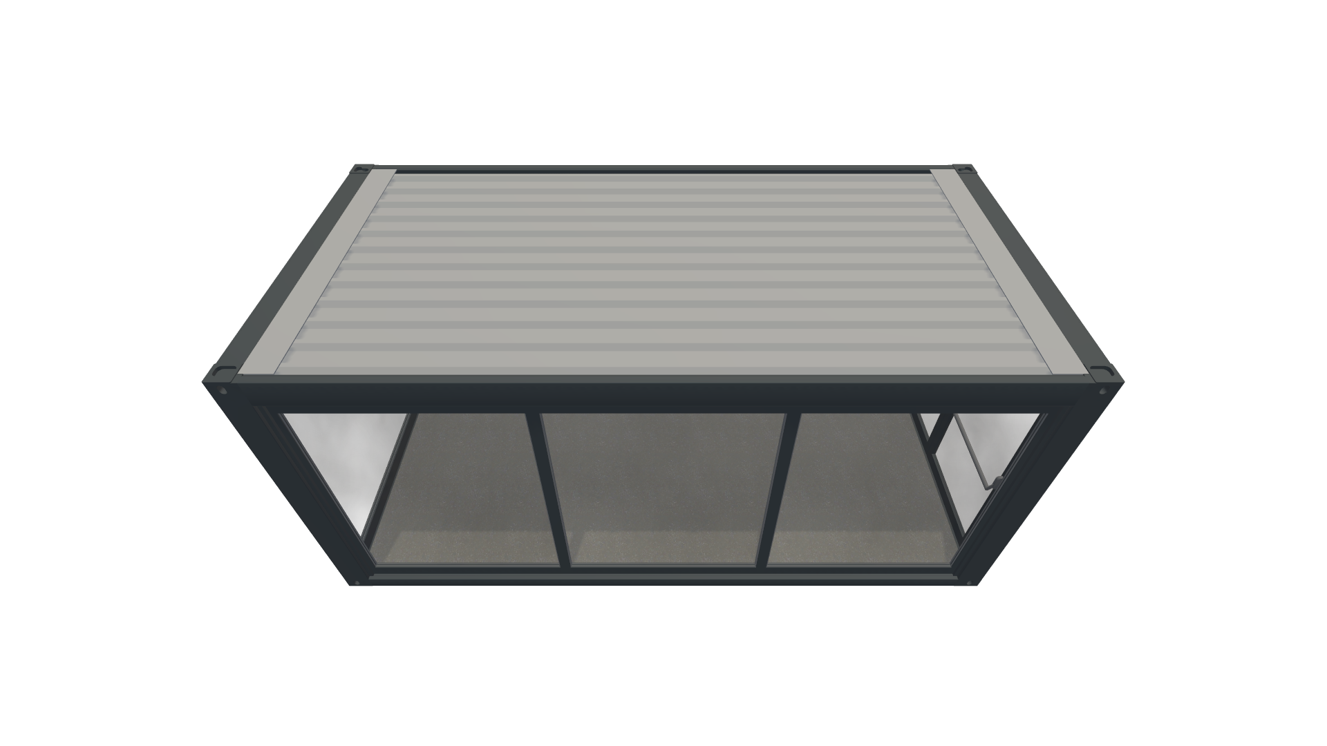 Eventcontainer Vario-Line | PREFAB 14 - Schräg Oben Eventcontainer Vario-Line | PREFAB 14 - Screenshot - Schräg Oben