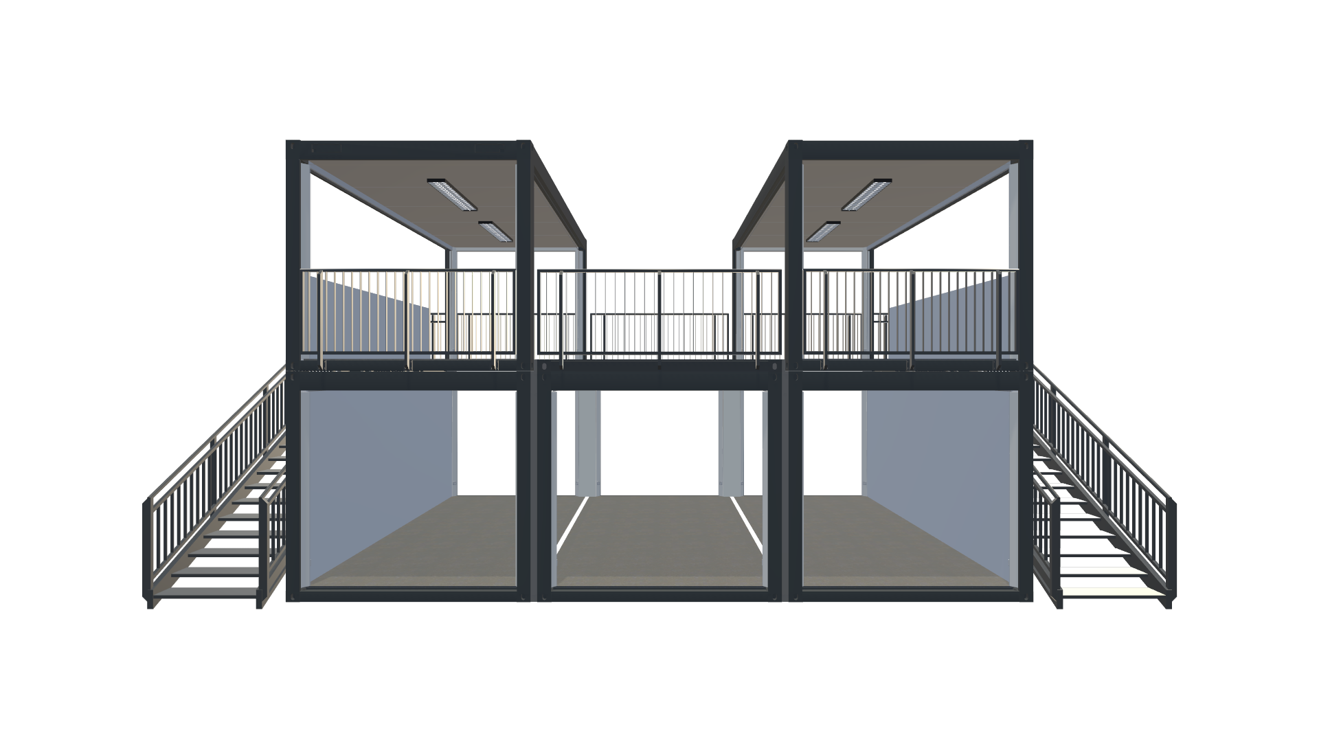 Eventcontainer Vario-Line | PREFAB 27 - Frontal Eventcontainer Vario-Line | PREFAB 27 - Screenshot - Frontal